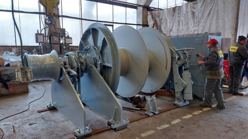 winch manufactured at Unio SA